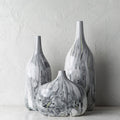 GLOBAL VIEWS MARBLE VASE - Art