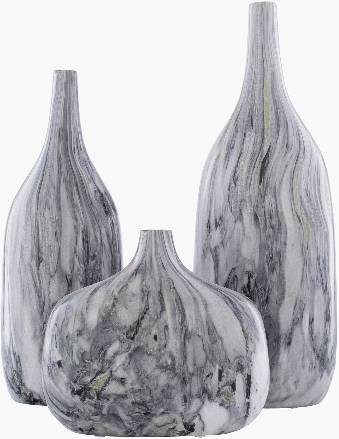 GLOBAL VIEWS MARBLE VASE - Art