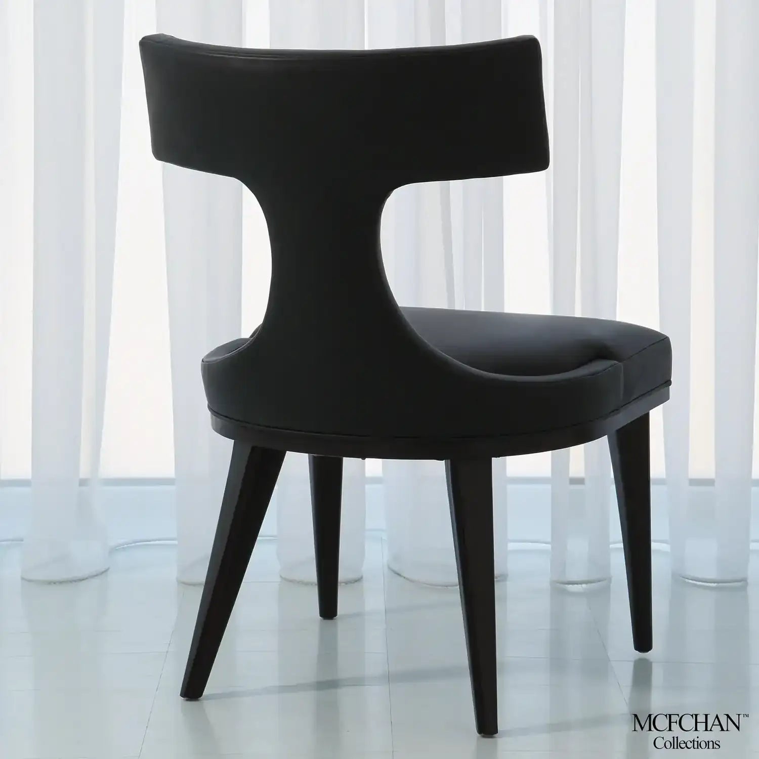 GLOBAL VIEWS ANVIL BACK DINING CHAIR - Dinning Chairs