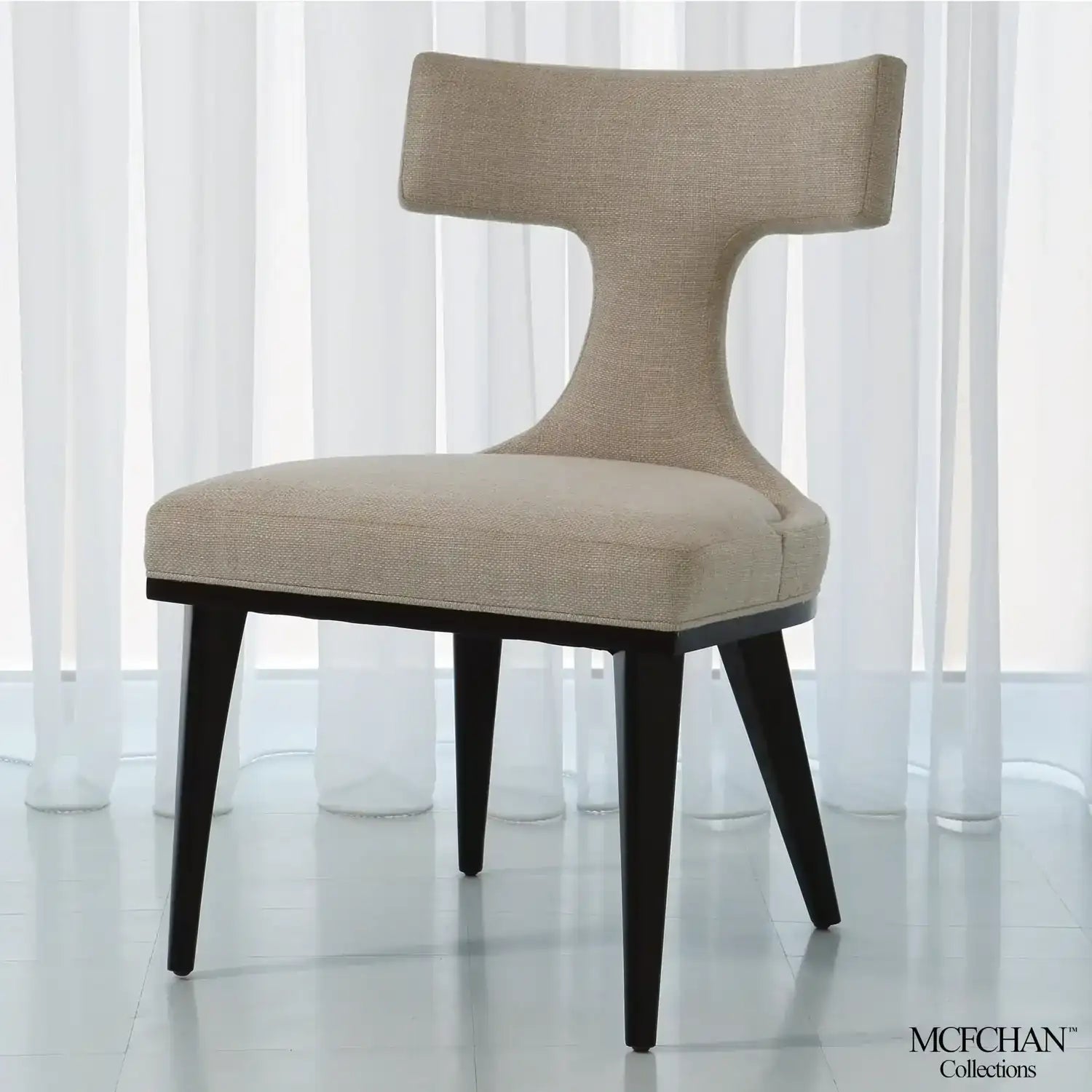 GLOBAL VIEWS ANVIL BACK DINING CHAIR - Dinning Chairs