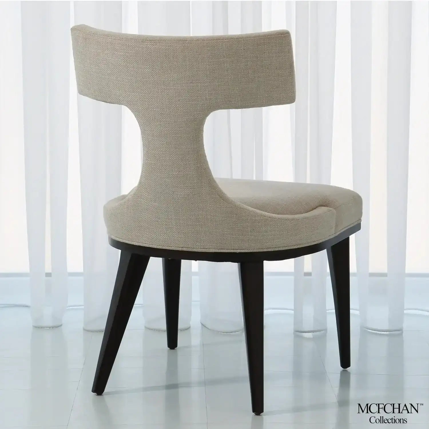 GLOBAL VIEWS ANVIL BACK DINING CHAIR - Dinning Chairs
