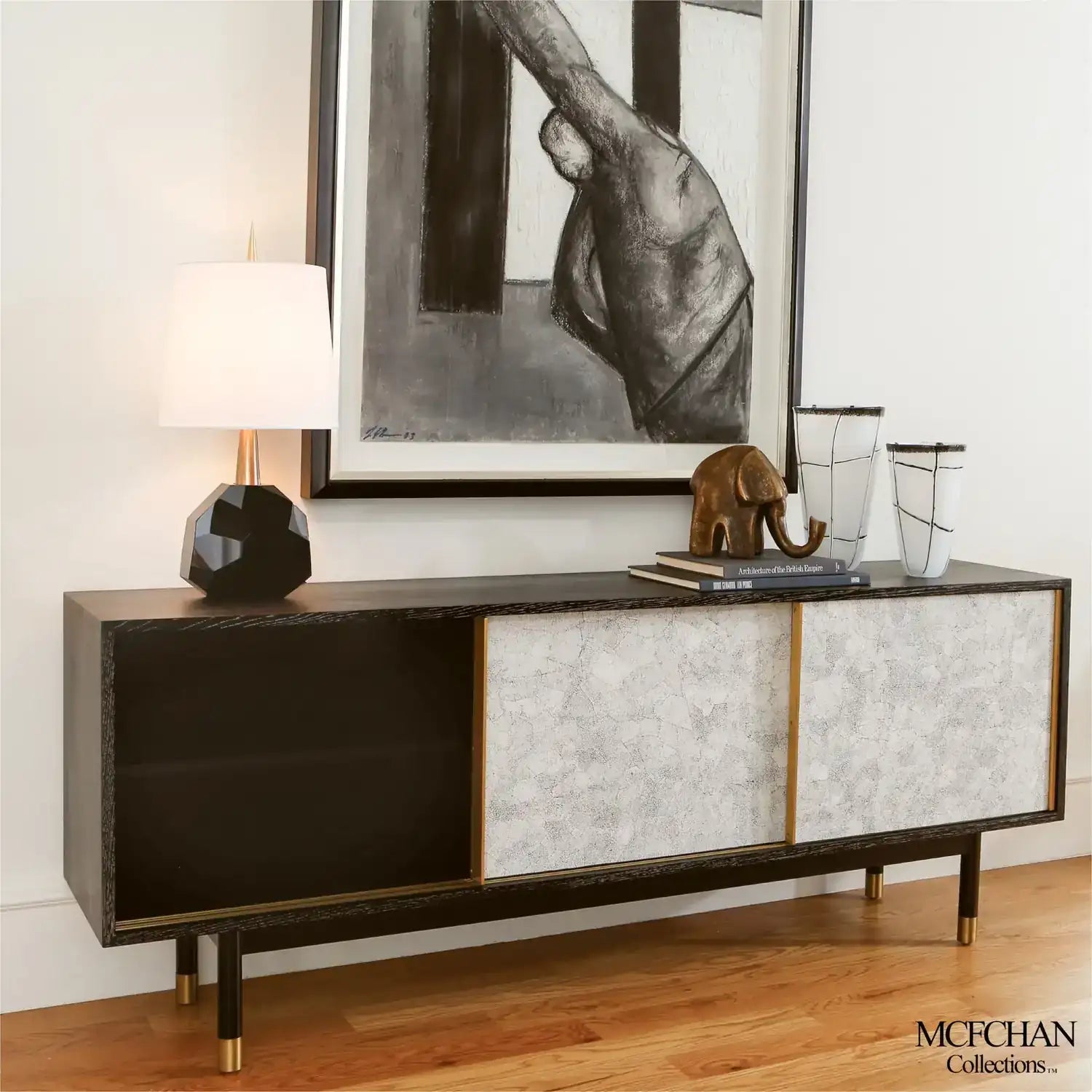 GLOBAL VIEWS OSTARA MEDIA CABINET - Cabinets & Bar