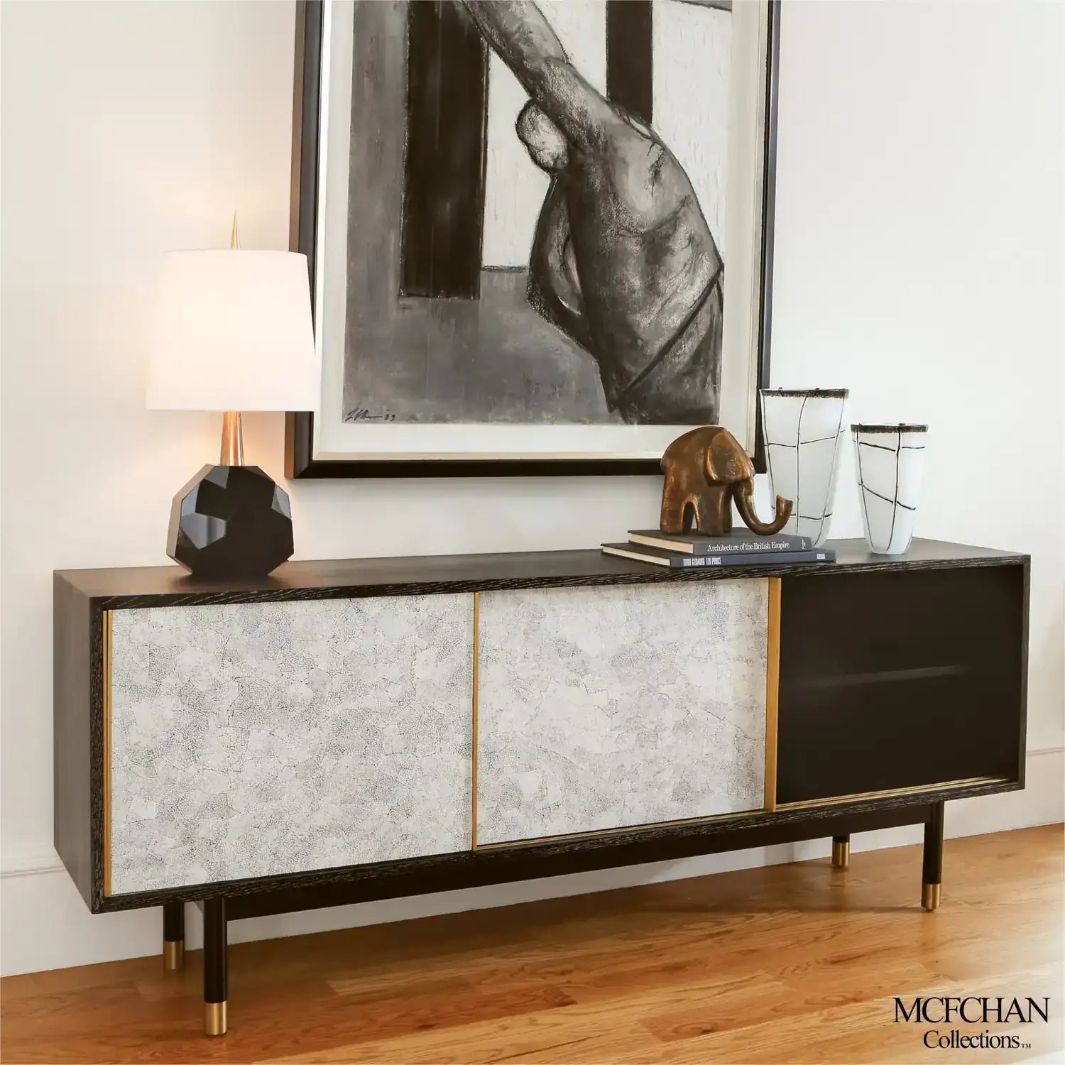 GLOBAL VIEWS OSTARA MEDIA CABINET - Cabinets & Bar