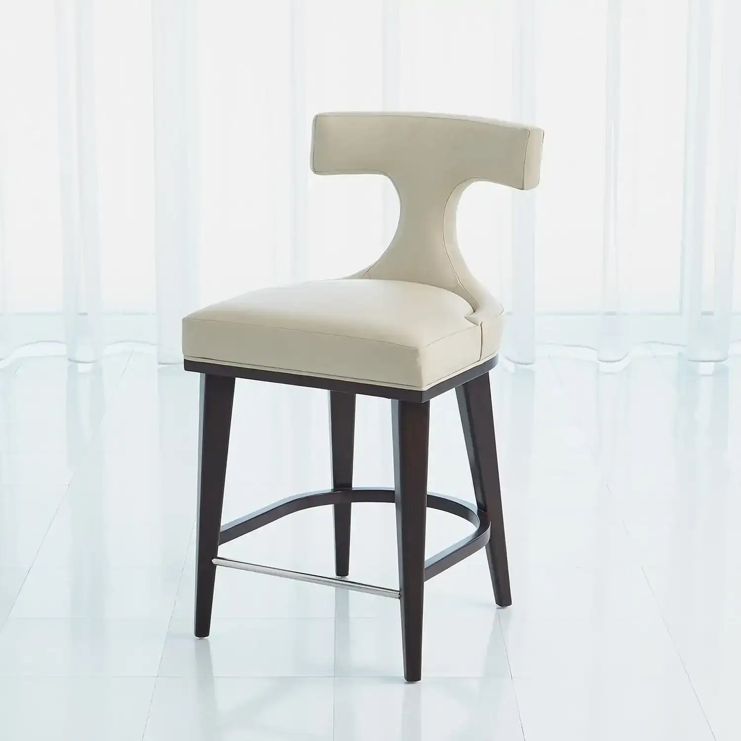 GLOBAL VIEWS ANVIL BACK COUNTER STOOL - DO NOT SHOW ON WEBSITE