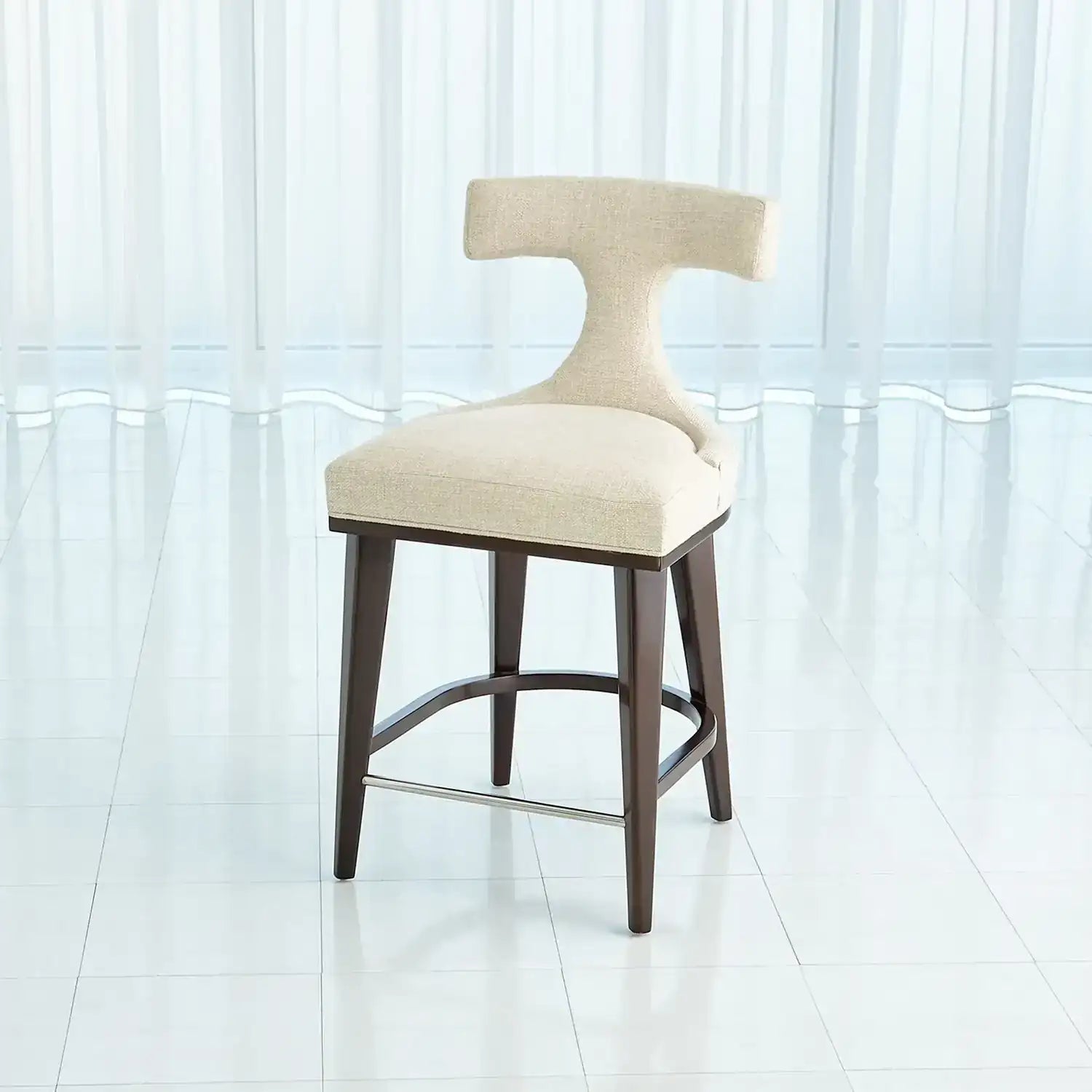 GLOBAL VIEWS ANVIL BACK COUNTER STOOL - DO NOT SHOW ON WEBSITE