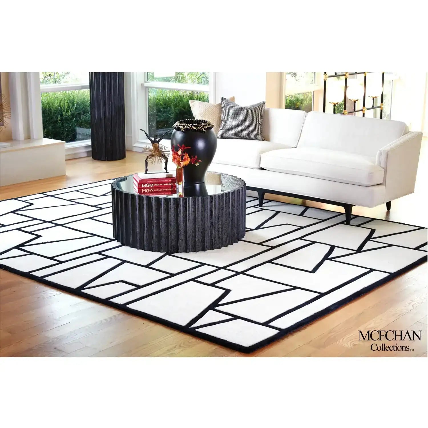 GLOBAL VIEWS ZIG ZAG RUG - Rugs