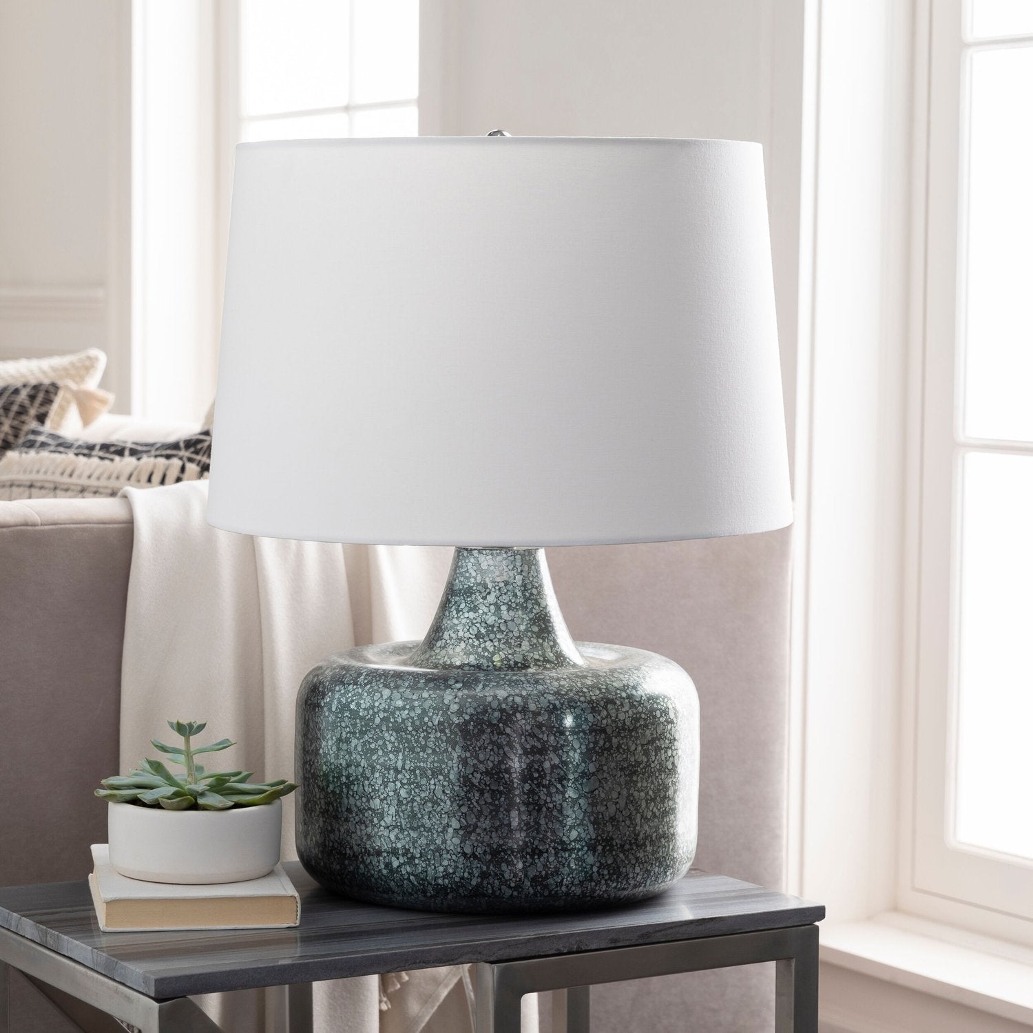 SURYA MICAH ACCENT TABLE LAMP - Table