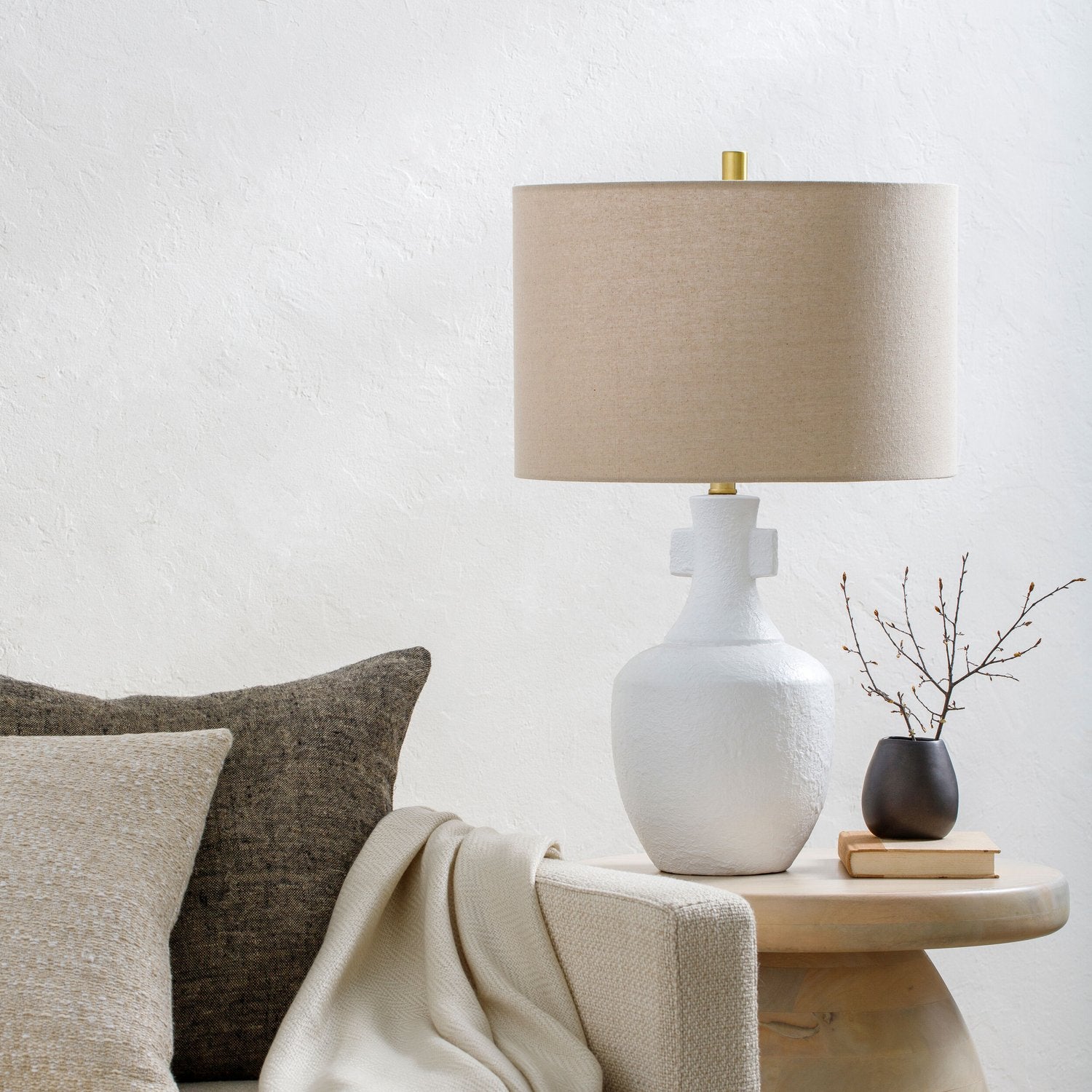 SURYA, MAUNA ACCENT TABLE LAMP, TABLE LAMPS
