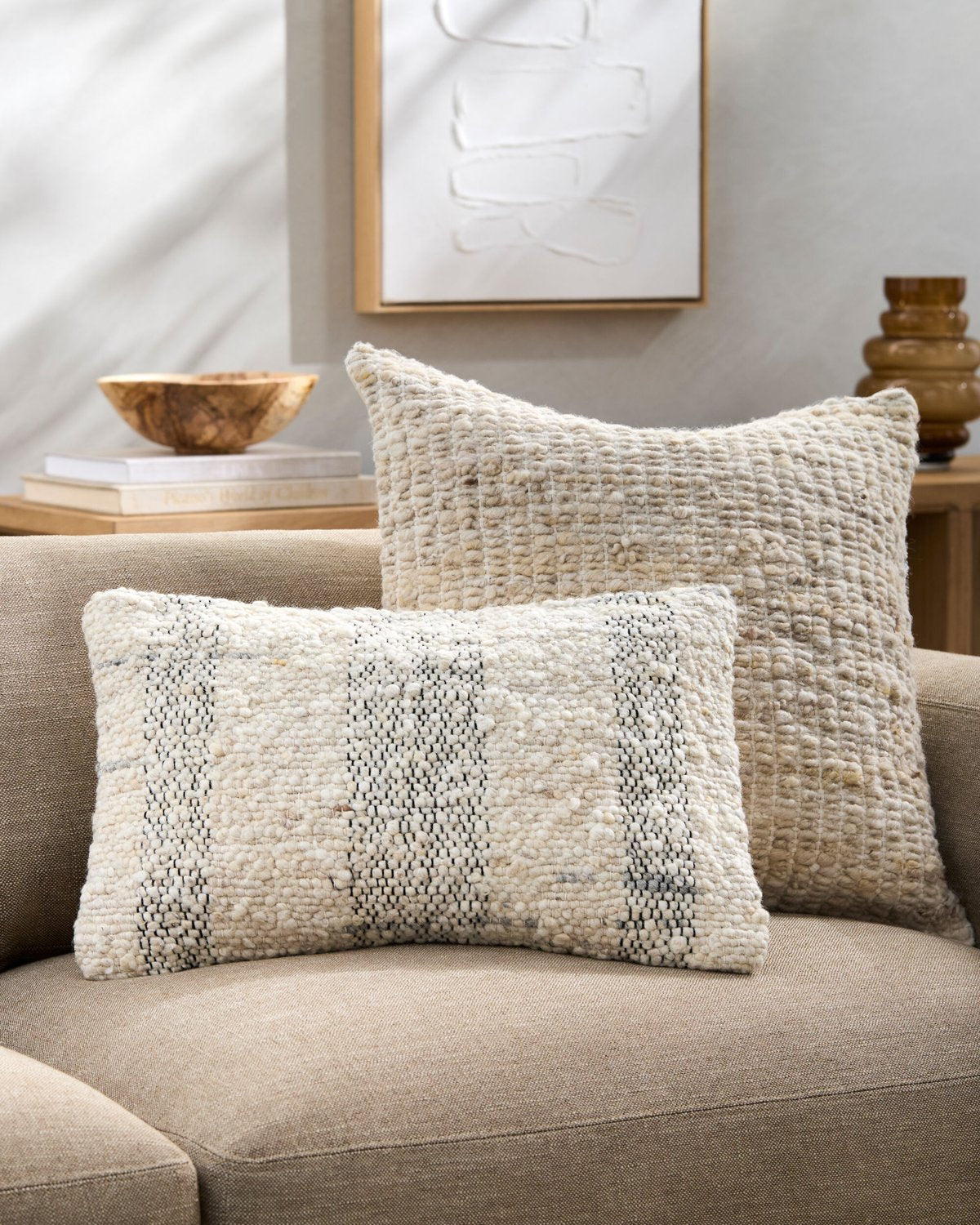 SURYA MONOSPACE ACCENT PILLOW - Linens