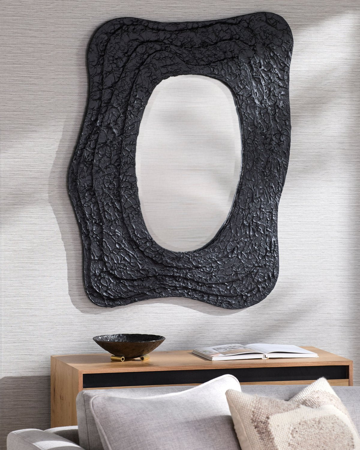 SURYA NERO ACCENT MIRROR - Mirrors