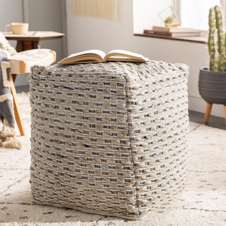 SURYA LANIER POUF - Benches, Ottoman, Stools