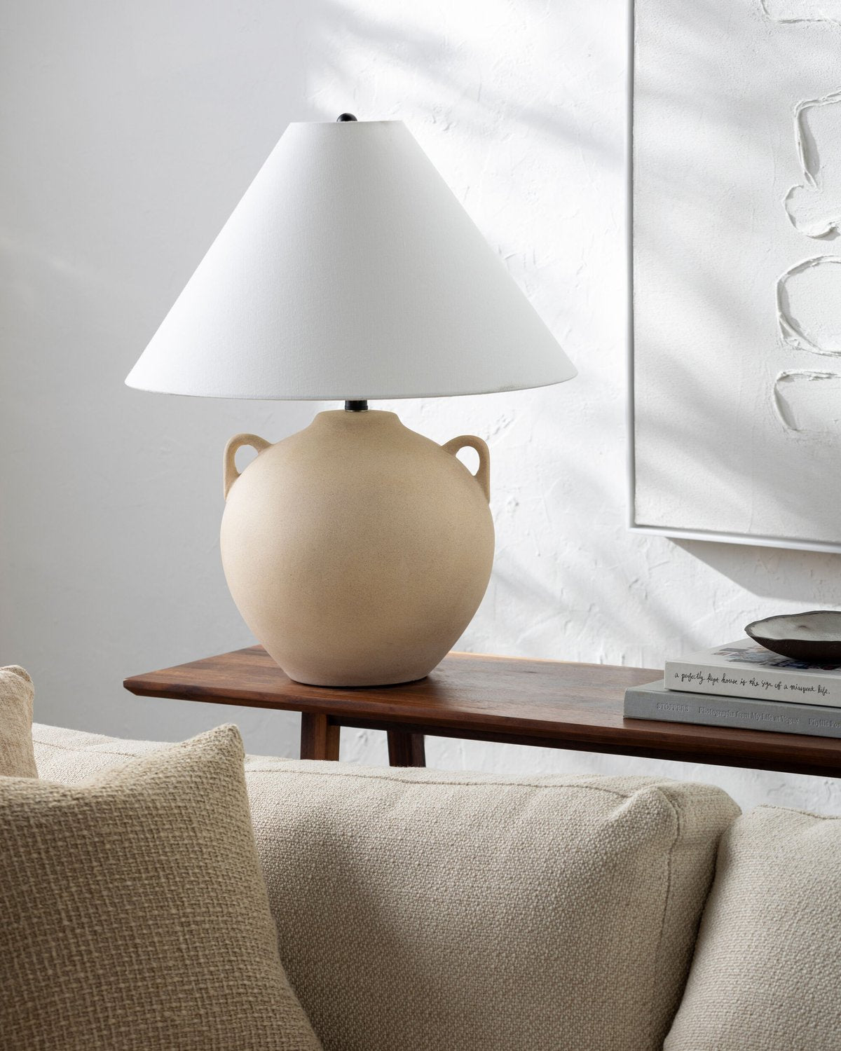 SURYA, NIVALIS ACCENT TABLE LAMP, TABLE LAMPS