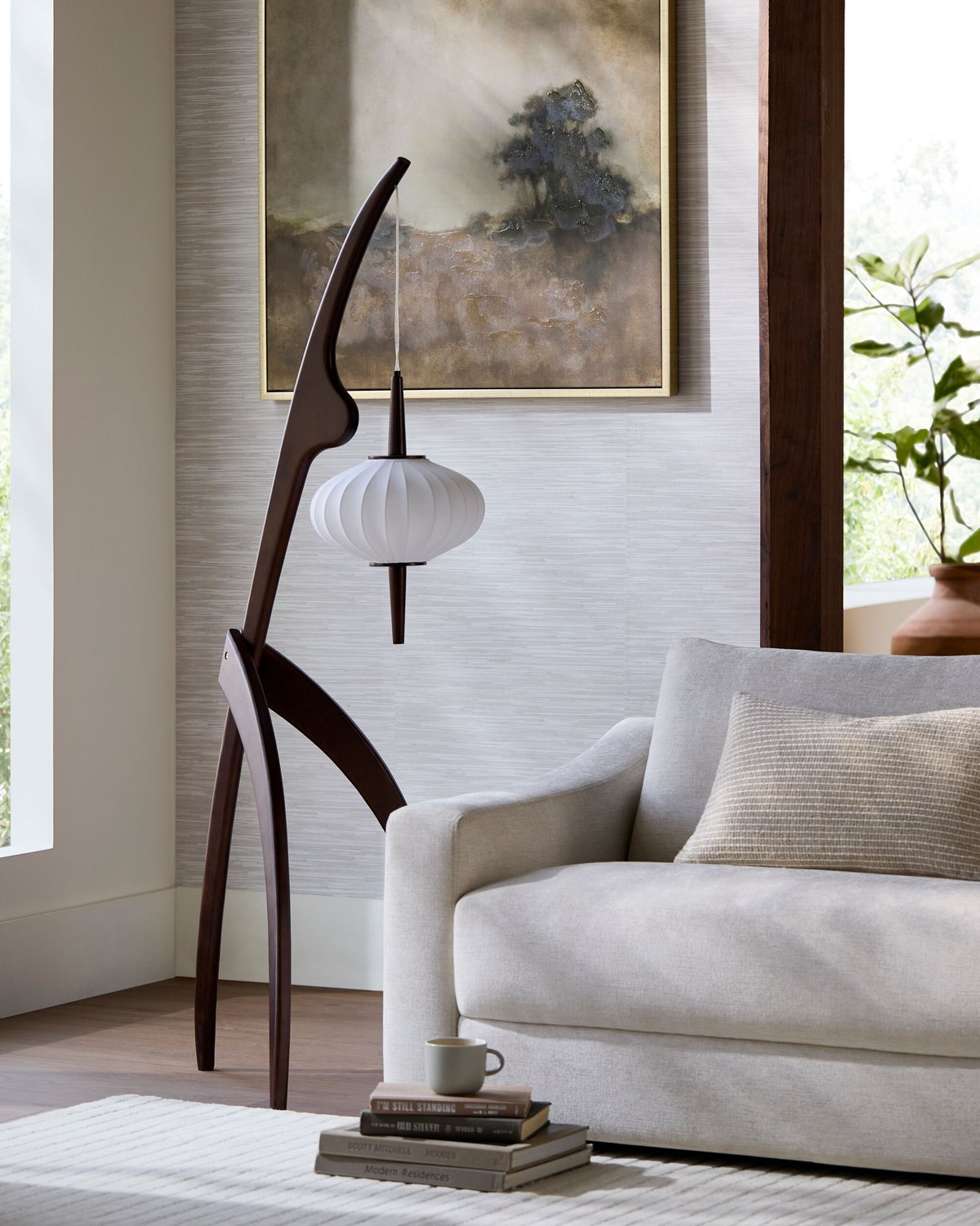 SURYA, NIAMEY ACCENT FLOOR LAMP, FLOOR LAMP