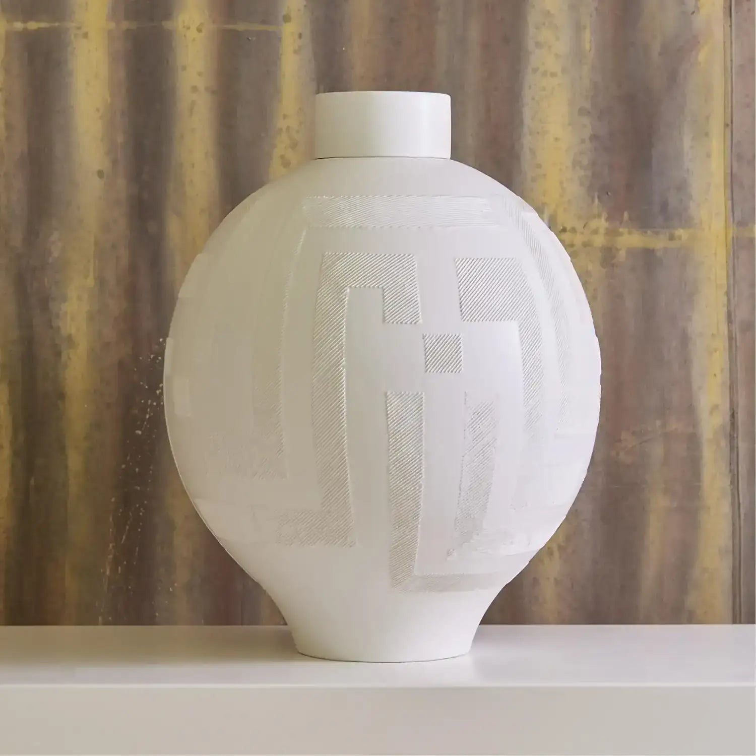 GLOBAL VIEWS CHACO LIDDED JAR - Decorative Accents