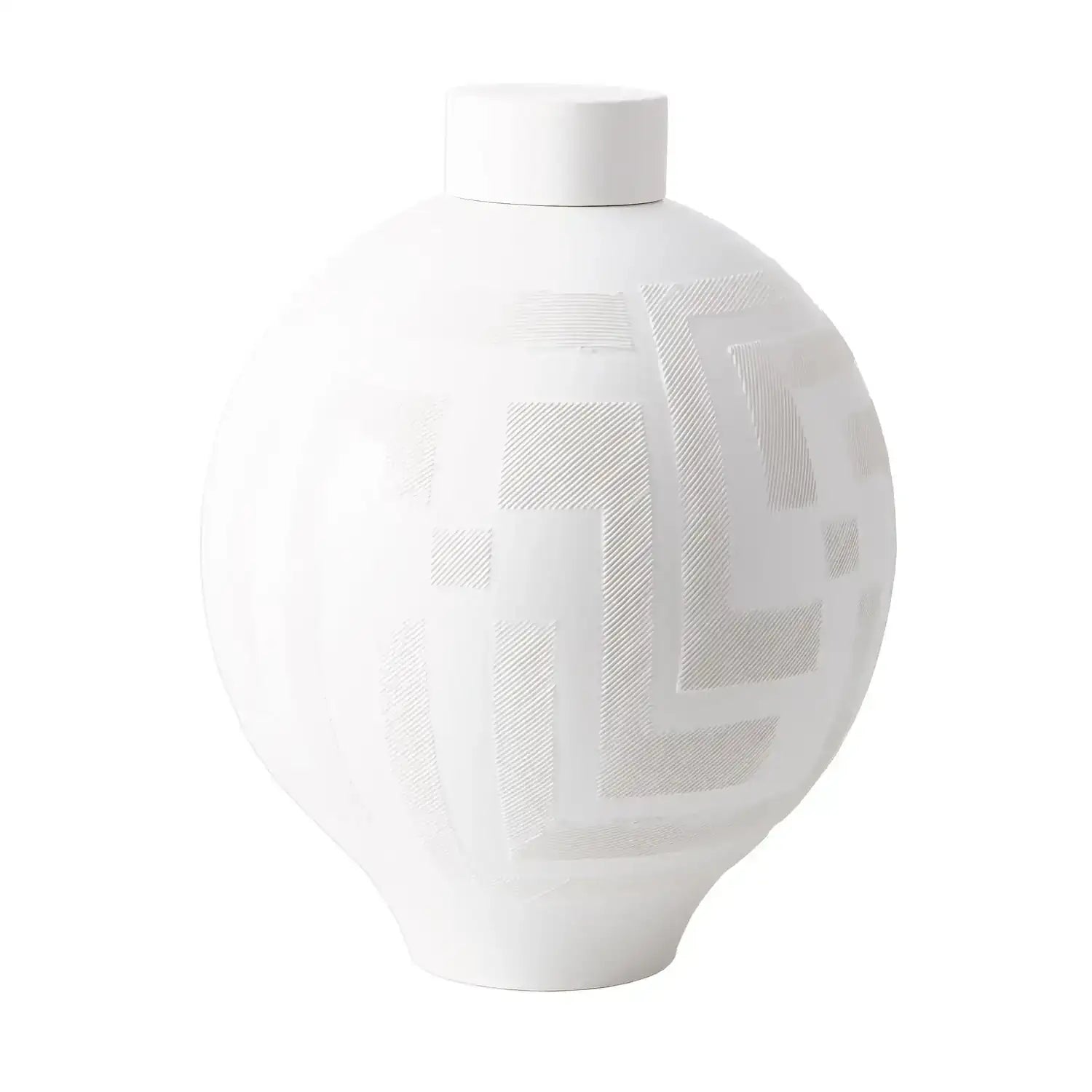 GLOBAL VIEWS CHACO LIDDED JAR - Decorative Accents