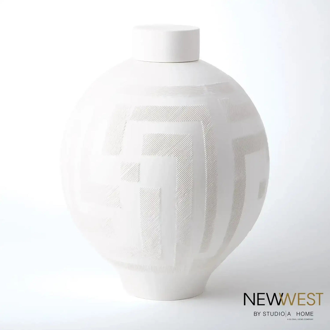 GLOBAL VIEWS CHACO LIDDED JAR - Decorative Accents