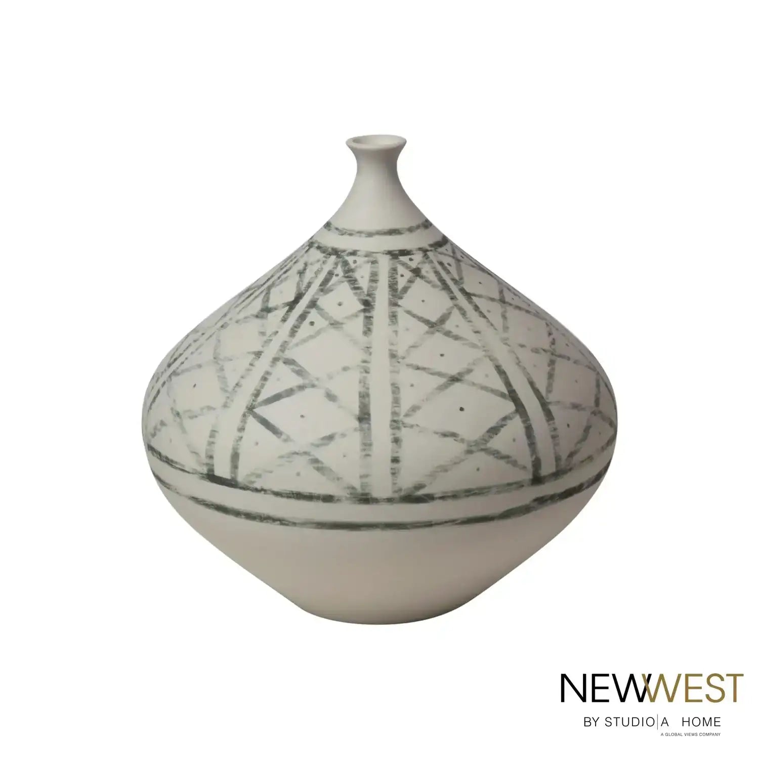 GLOBAL VIEWS GRENZ VASE - Decorative Accents