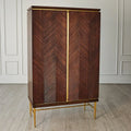 GLOBAL VIEWS LATILLA TALL BAR CABINET - Cabinets & Bar
