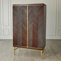GLOBAL VIEWS LATILLA TALL BAR CABINET - Cabinets & Bar