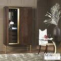 GLOBAL VIEWS LATILLA TALL BAR CABINET - Cabinets & Bar