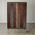 GLOBAL VIEWS LATILLA TALL BAR CABINET - Cabinets & Bar