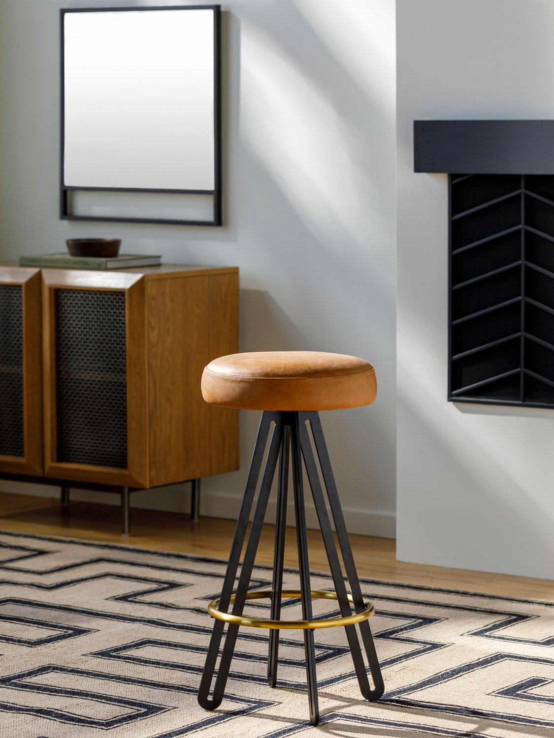 SURYA OBERON BAR STOOL - Bar Stools