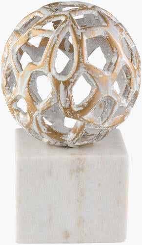 SURYA ORB DECORATIVE SCULPTURE - Decorative Accents