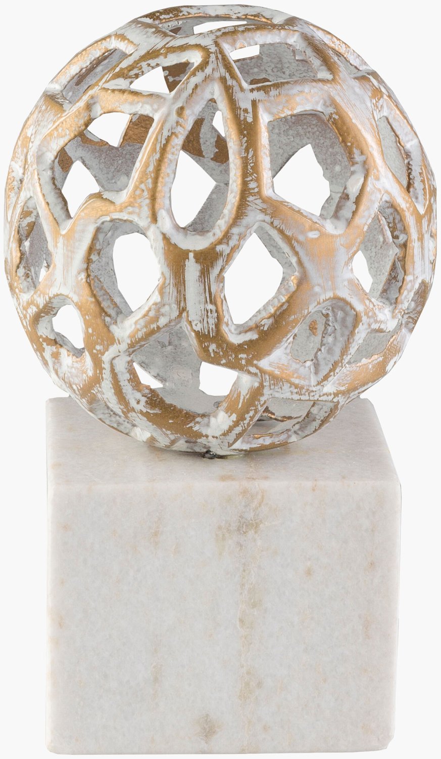SURYA ORB DECORATIVE SCULPTURE - Decorative Accents