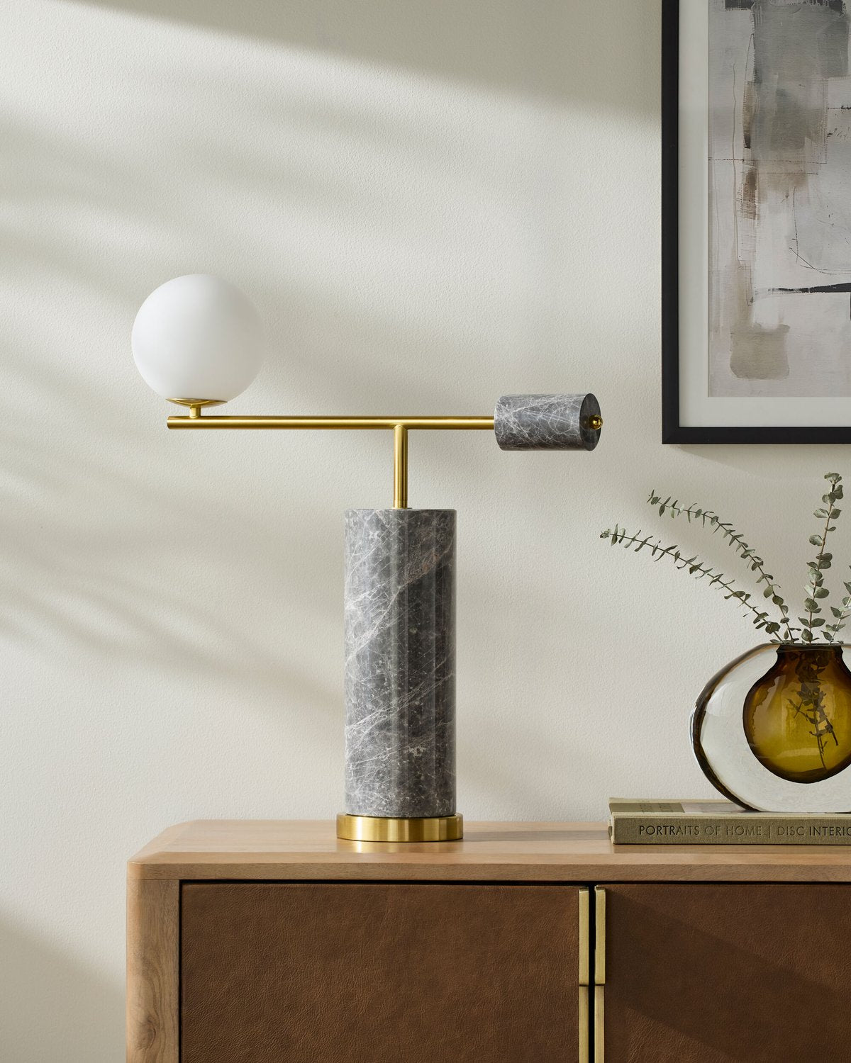 SURYA, OSLIN ACCENT TABLE LAMP, TABLE LAMPS