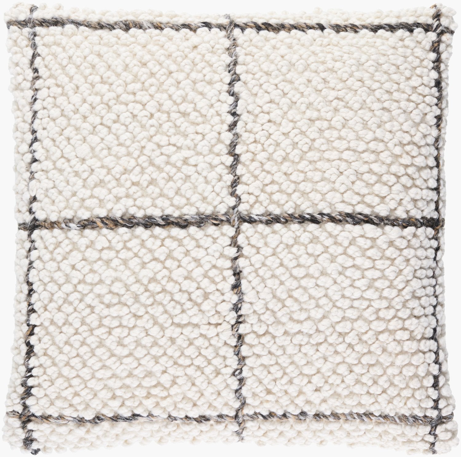 SURYA PANE ACCENT PILLOW - Linens