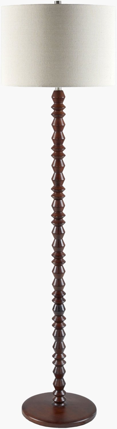 LIVABLISS, PADAUK ACCENT FLOOR LAMP, FLOOR LAMP