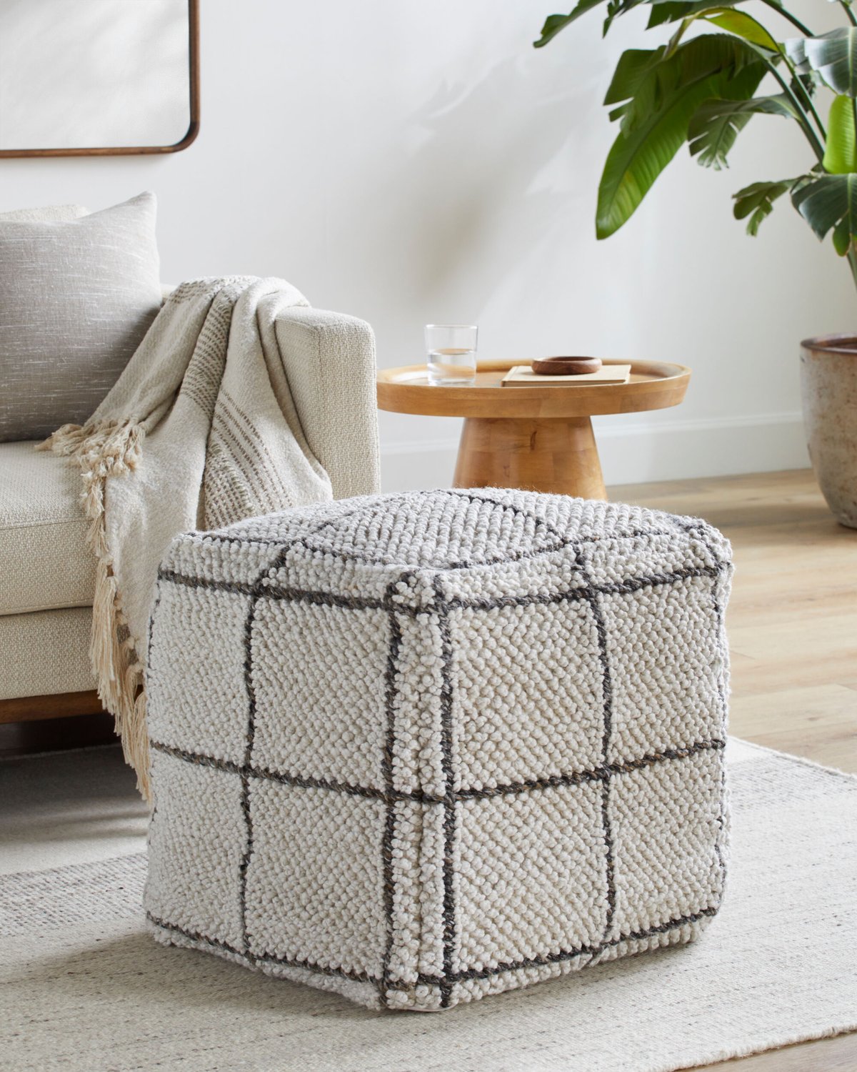 SURYA PANE POUF - Benches, Ottoman, Stools
