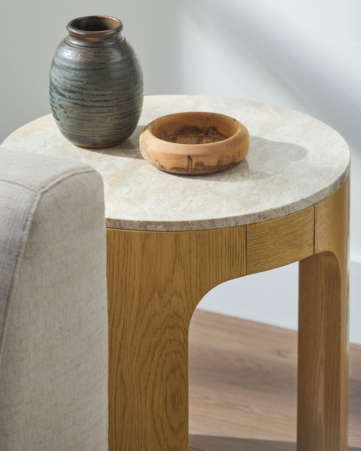 SURYA PLANAR END TABLE - Side