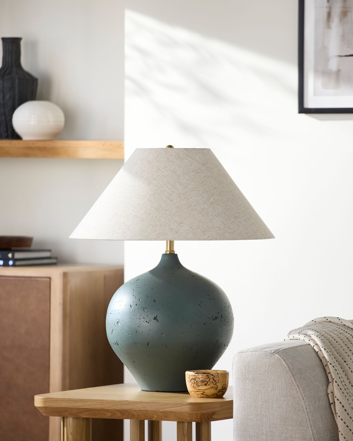 SURYA, POMARICO ACCENT TABLE LAMP, TABLE LAMPS