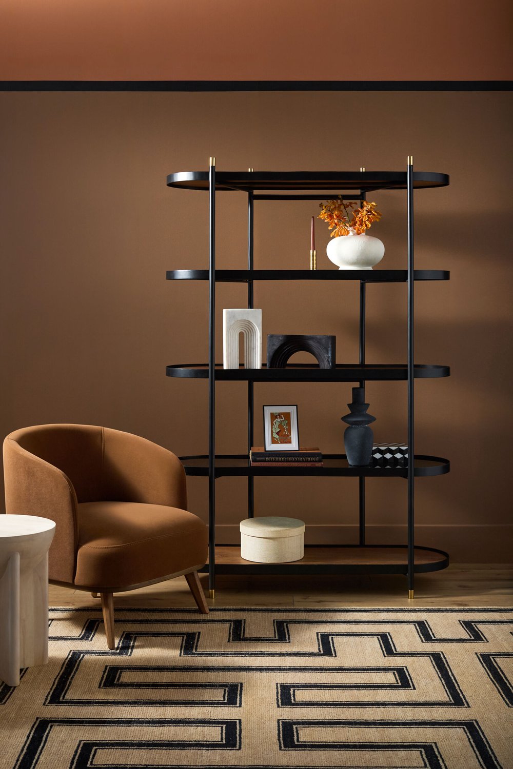 SURYA PEARSON BOOKCASE - Cabinets & Bar