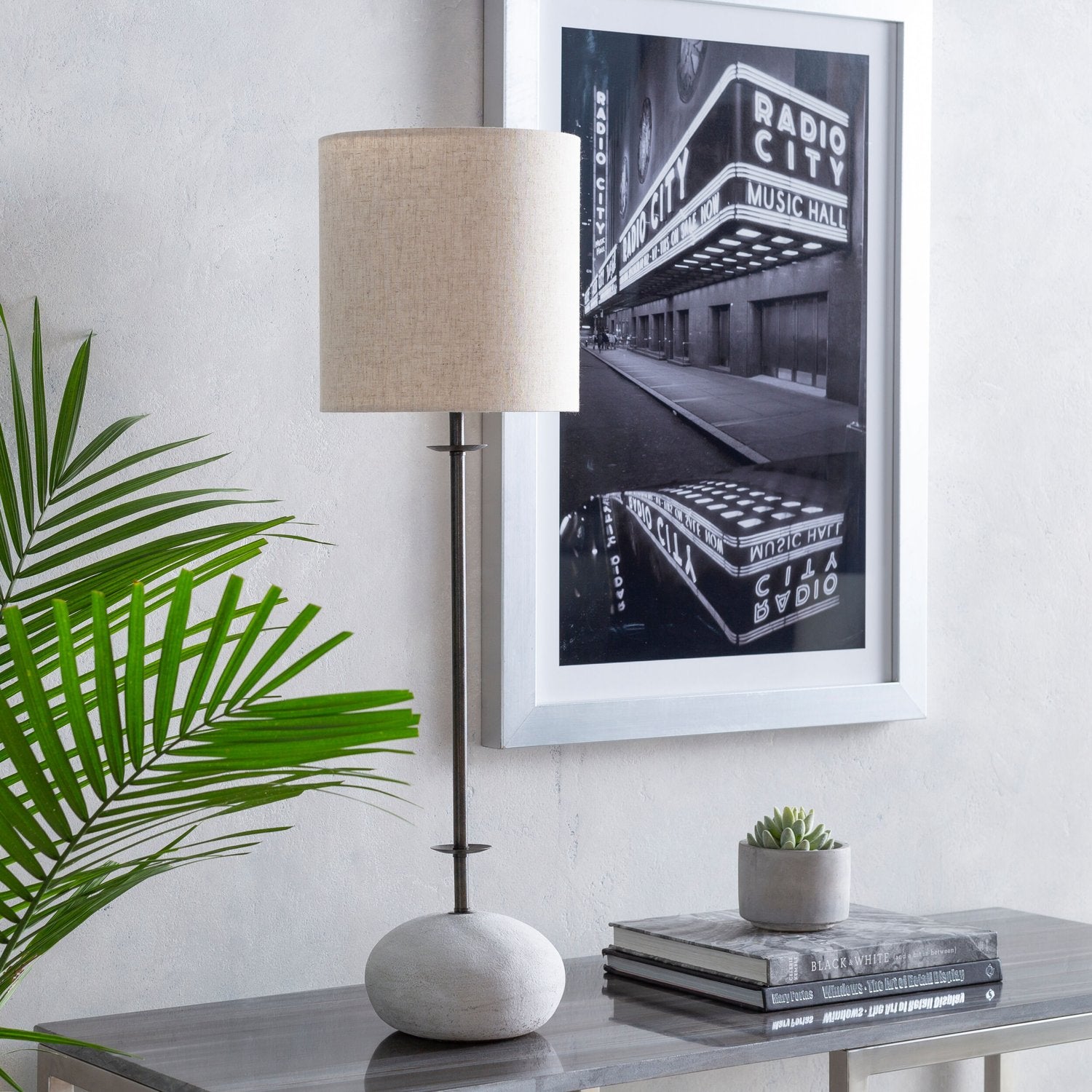 SURYA, RIGBY ACCENT TABLE LAMP, TABLE LAMPS