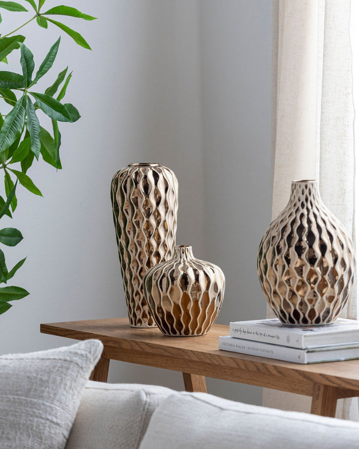 SURYA ROCKWELL VASE - Decorative Accents