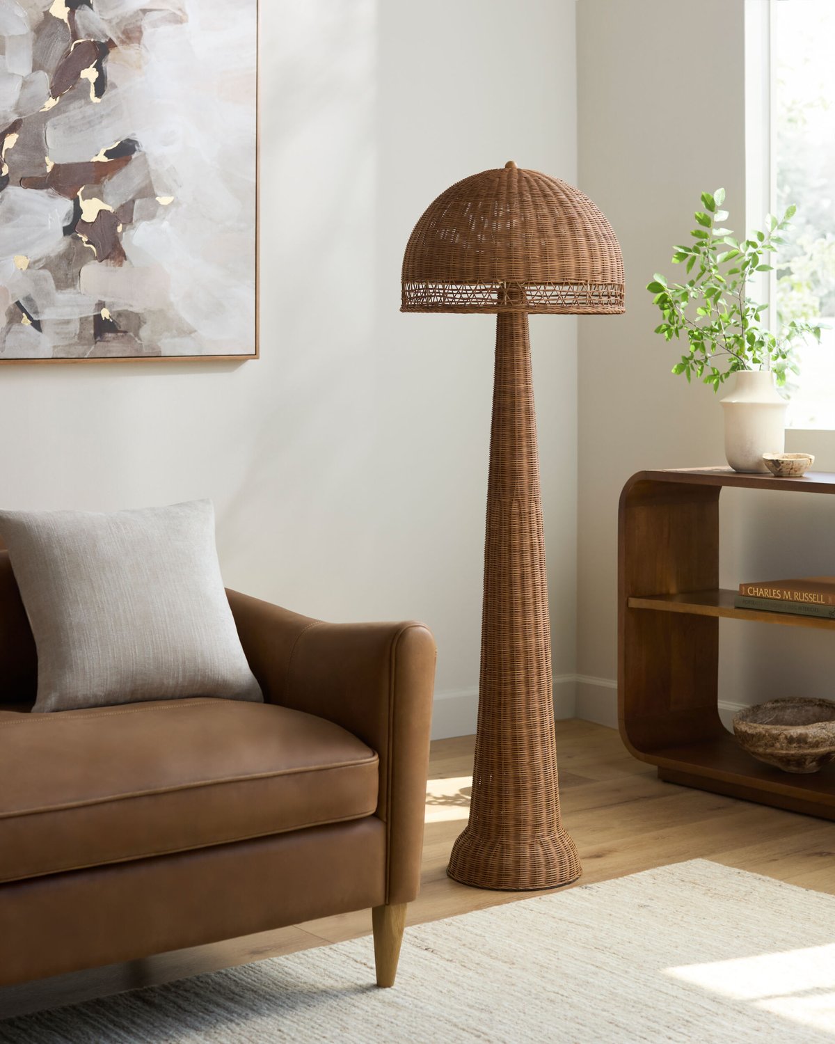 SURYA RIPA ACCENT FLOOR LAMP - Floor