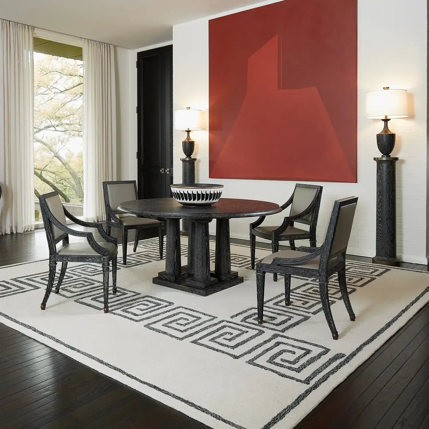 GLOBAL VIEWS TITIAN DINING TABLE - Dinning Tables