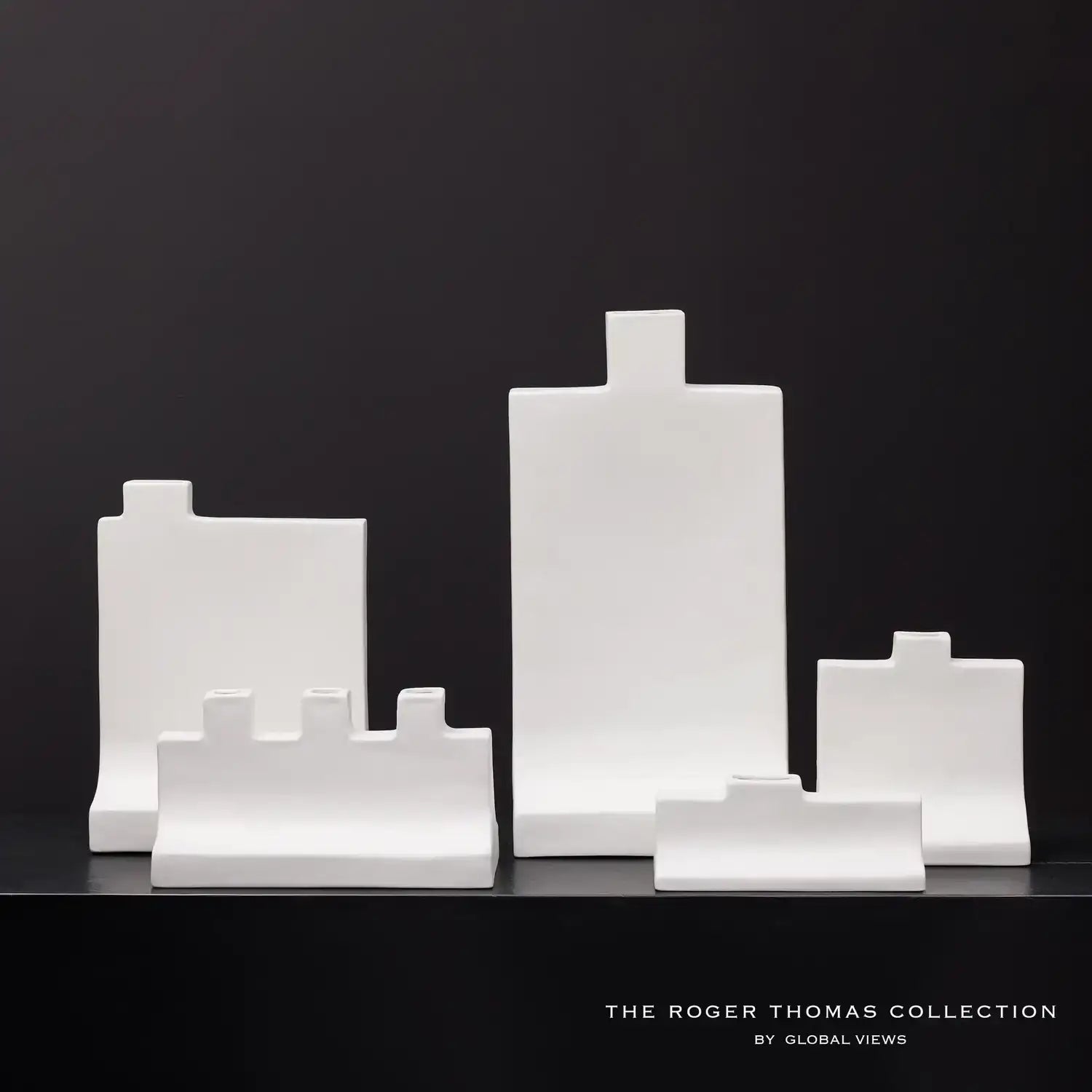 GLOBAL VIEWS ICON WIDE VASE - Decorative Accents