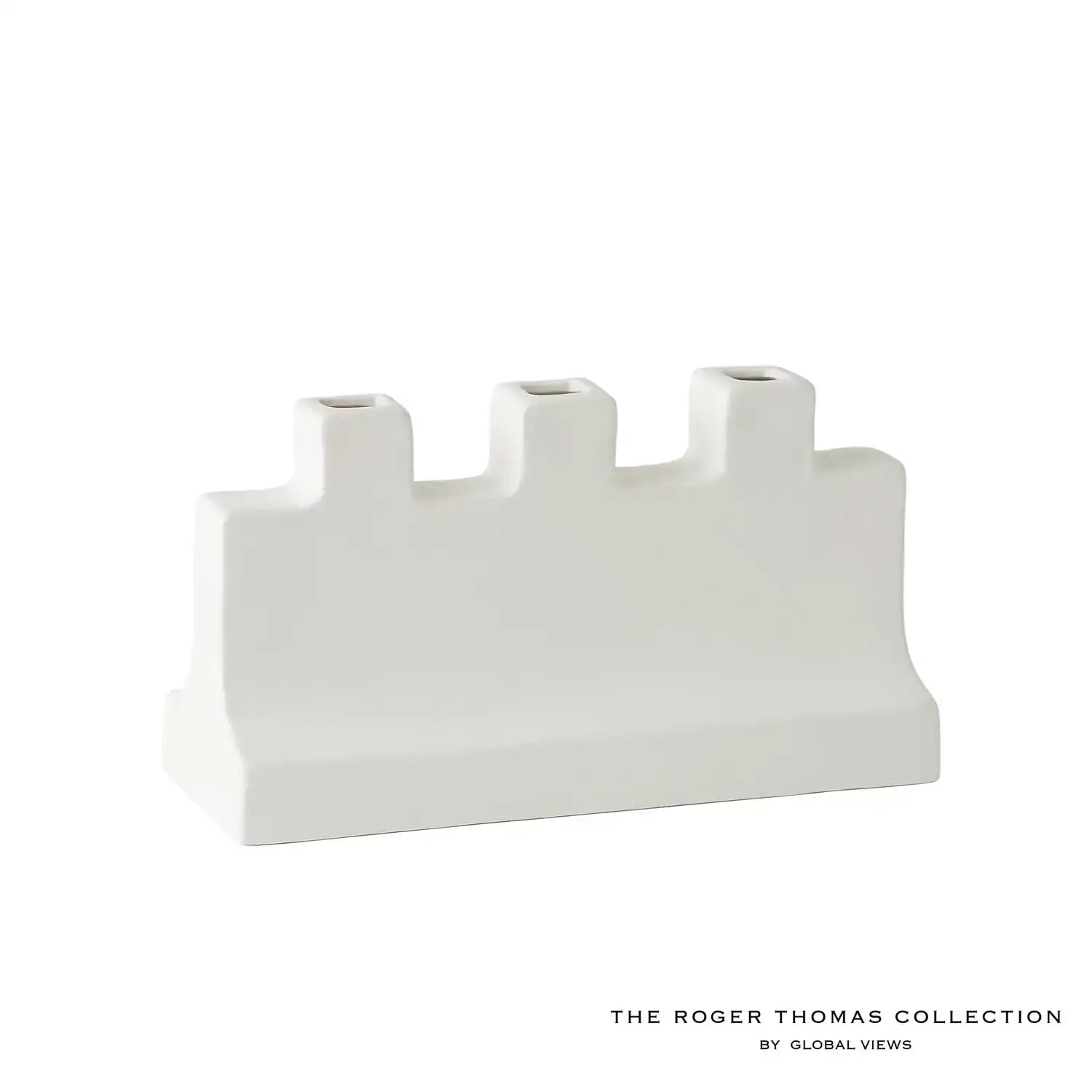 GLOBAL VIEWS ICON WIDE VASE - Decorative Accents