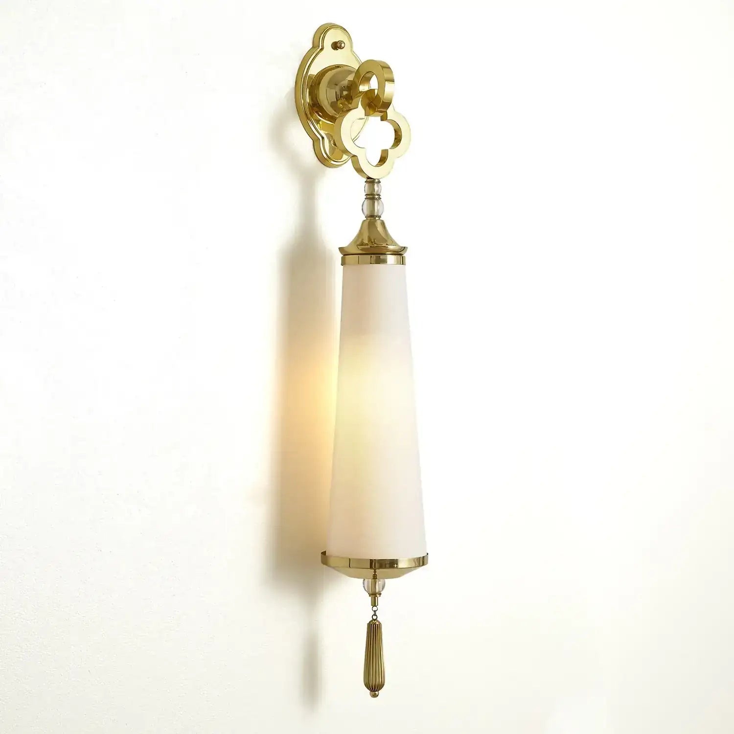 GLOBAL VIEWS, QUATREFOIL SCONCE, WALL SCONCES