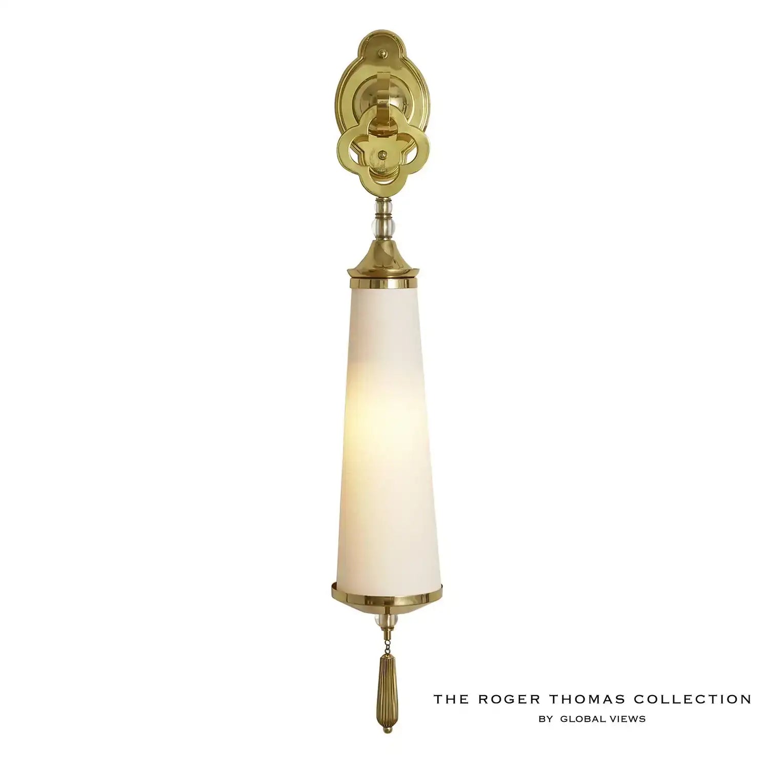 GLOBAL VIEWS, QUATREFOIL SCONCE, WALL SCONCES