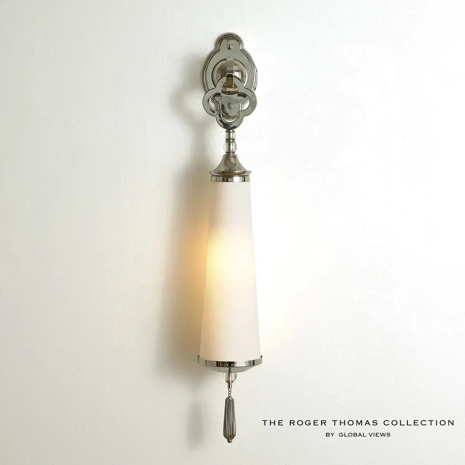 GLOBAL VIEWS, QUATREFOIL SCONCE, WALL SCONCES