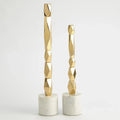 GLOBAL VIEWS FACET BLOCK SCULPTURE - Decorative Accents