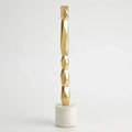 GLOBAL VIEWS FACET BLOCK SCULPTURE - Decorative Accents