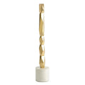 GLOBAL VIEWS FACET BLOCK SCULPTURE - Decorative Accents