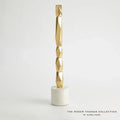 GLOBAL VIEWS FACET BLOCK SCULPTURE - Decorative Accents