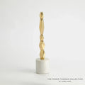 GLOBAL VIEWS FACET BLOCK SCULPTURE - Decorative Accents