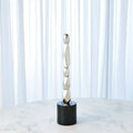 GLOBAL VIEWS FACET BLOCK SCULPTURE - Decorative Accents